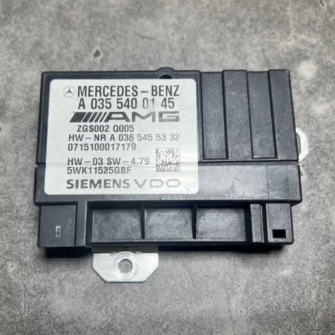 Mercedes W164 ML63 CLS63 AMG Fuel Pump Motor Control Module  A035 5400145 OEM