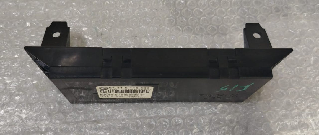 OEM BMW X5 F15 3RD ROW A/C Climate Control Module Unit 9116489