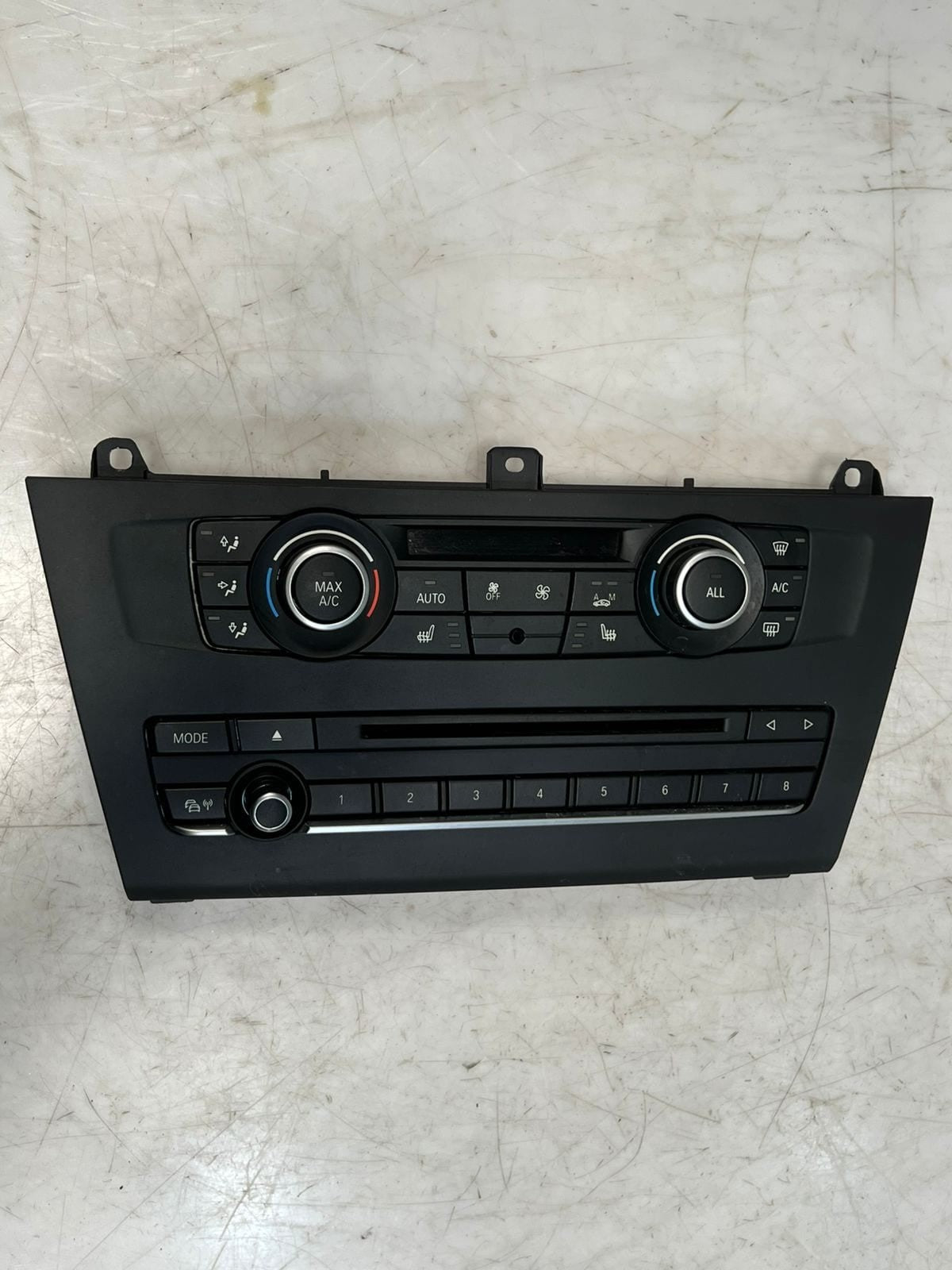 2010-2017 BMW X3 F25 and X4 F26 Climate Control A/C Panel 9312722 OEM