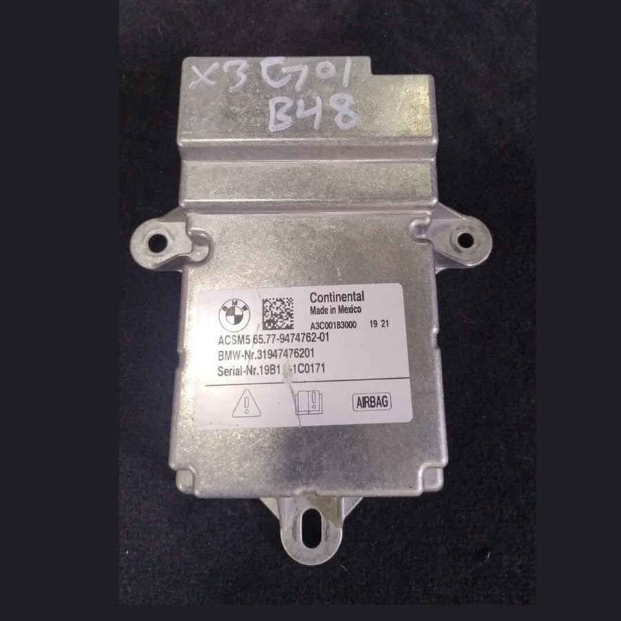 BMW 5 SERIES G30 G31 SRS AIR G SRS CONTROL UNIT MODULE 9474762