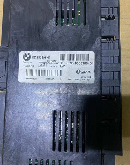 2010-2015 BMW X1 Footwell Light Control Module 9308366 X1 E84, E82, E90, E92 mod