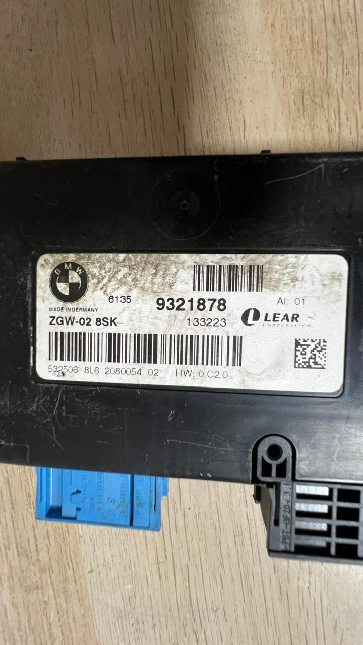 BMW F10 F11 F12 F13 F01 F02 ZGW-02 8SK Central Gateway Module unit 9321878