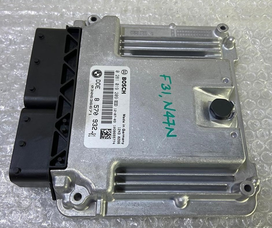 OEM BMW F20 F30 F31 N47 ECU DDE Engine Control Unit – 8570932