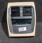 Bild in die Galerieansicht laden, BMW G20 G22 G23 G26 G80 G82 REAR CENTER CONSOLE A/C AIR VENT GRILLE TRIM 5A05665