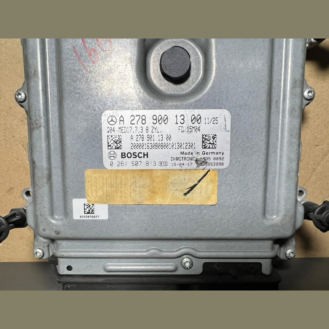 13-16 Mercedes W166 GL450 Engine Control Module Unit ECM ECU A278 9001300 OEM