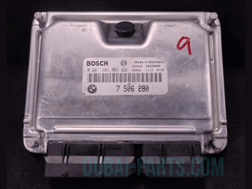 BMW 7 SERIES E65 E66 760i 760Li ENGINE CONTROL UNIT ECU MODULE ONLY - 7506280