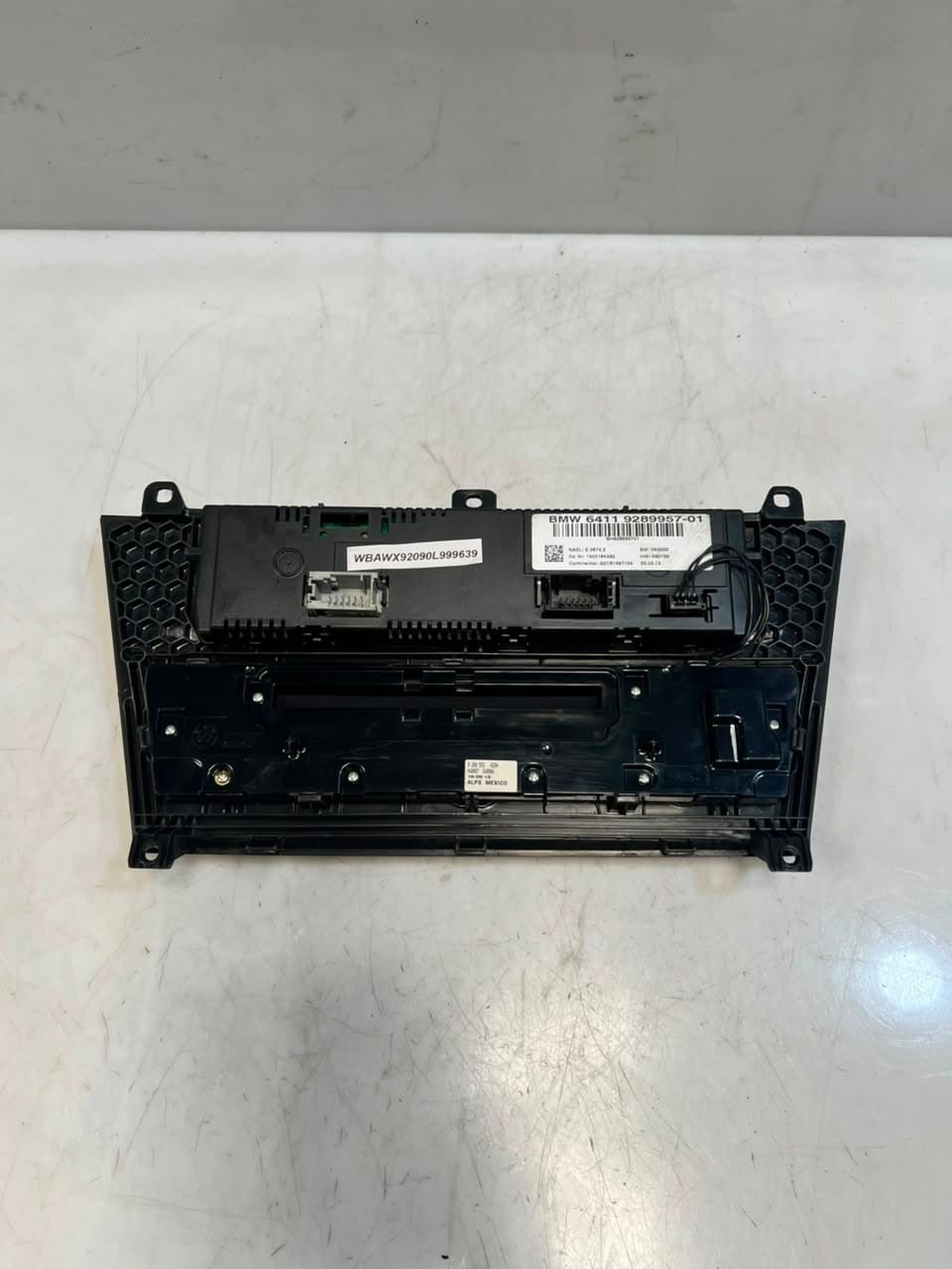 2011-2017 BMW X3 F25 AC Climate Control Unit PANEL 9289957 OEM