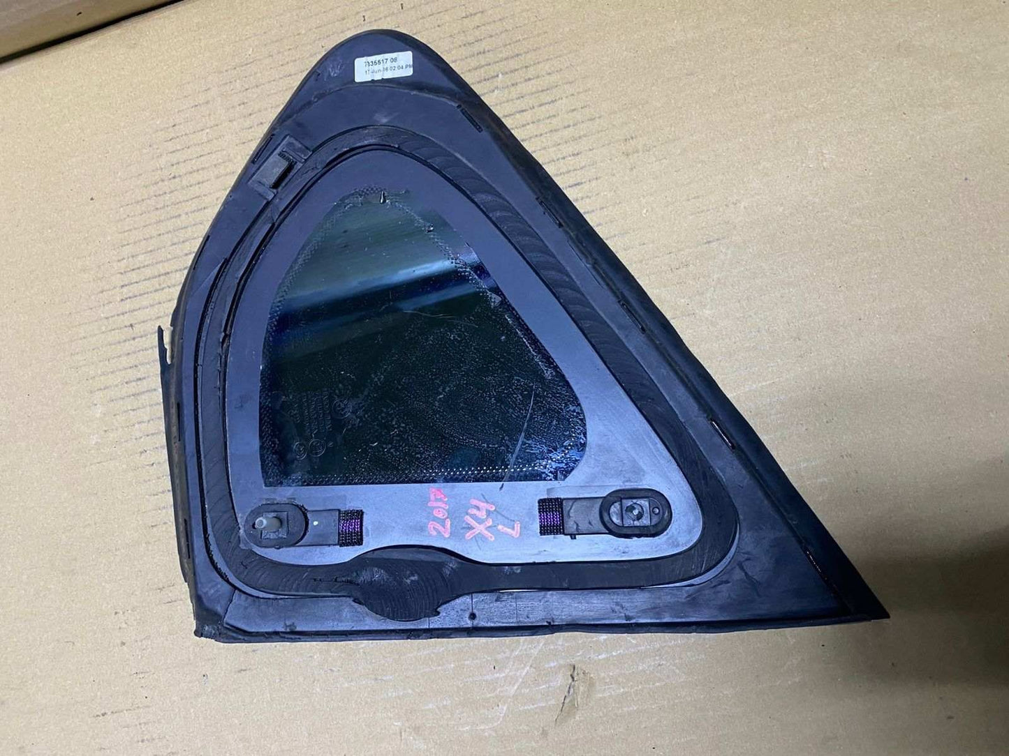 2016-2024 Audi Q5 Rear Door Window Glass 43R004553