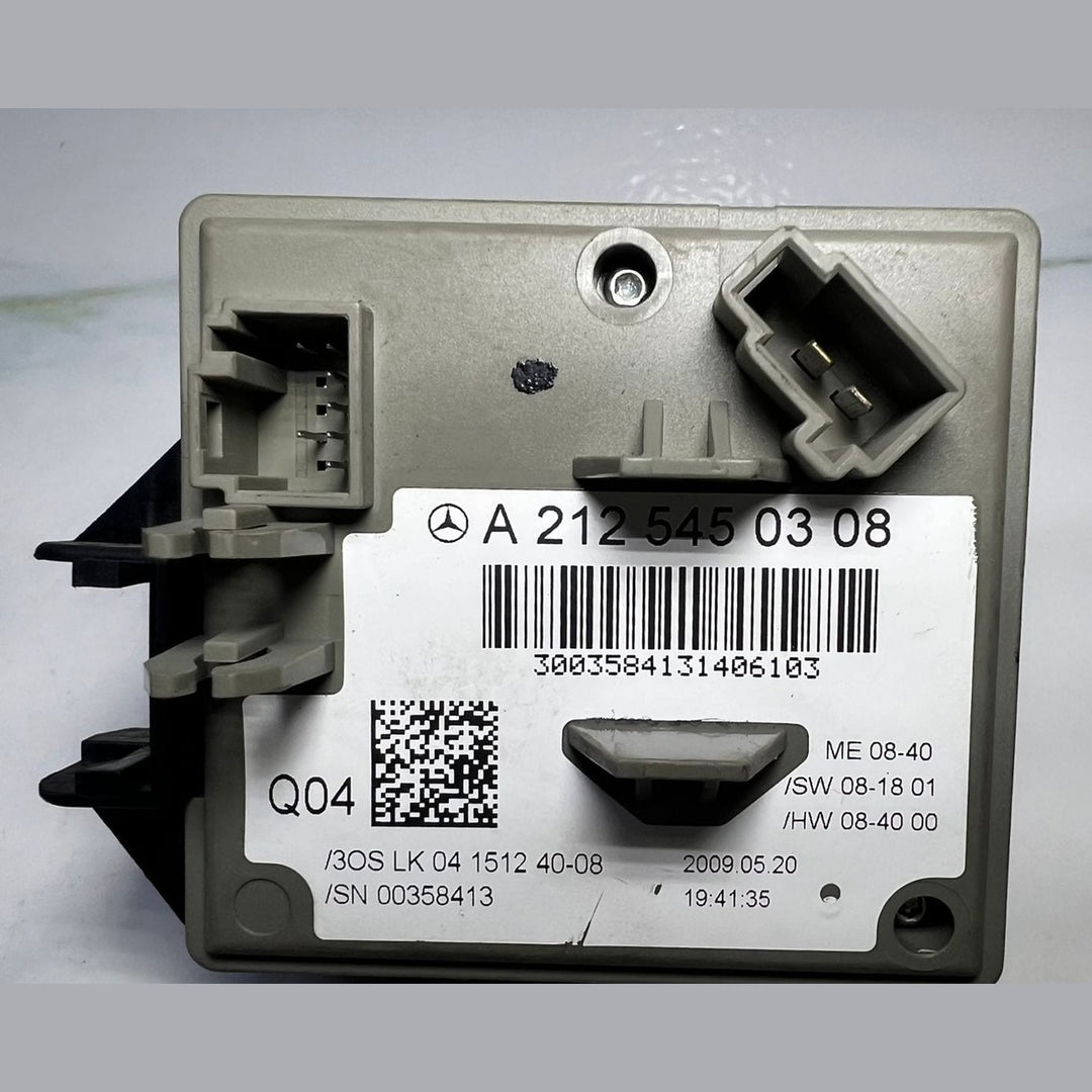 Mercedes Ignition Switch Module A2125450308 E-Class W212