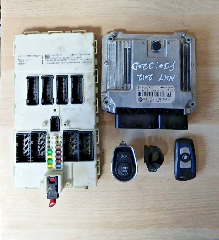 BMW N47 F30 320D DDE Engine ECU Kit 8576344 OEM Diesel Control Module