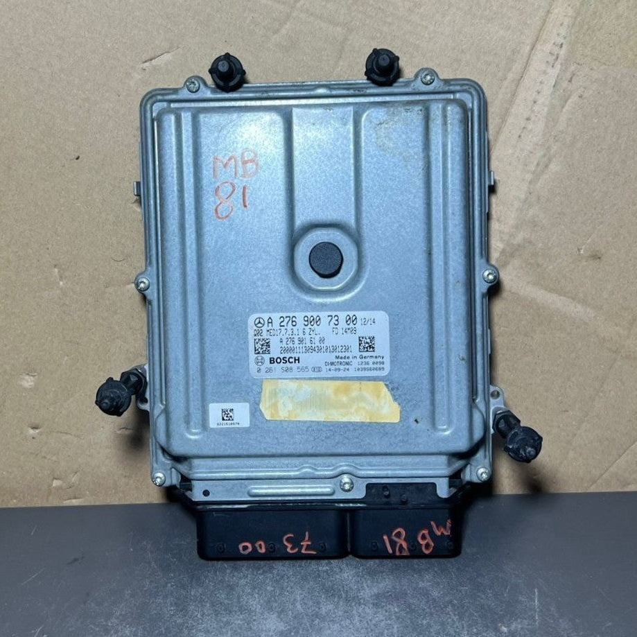 13-17 Mercedes W166 ML GLE Engine Control Module Unit ECM ECU A276 9007300 OEM