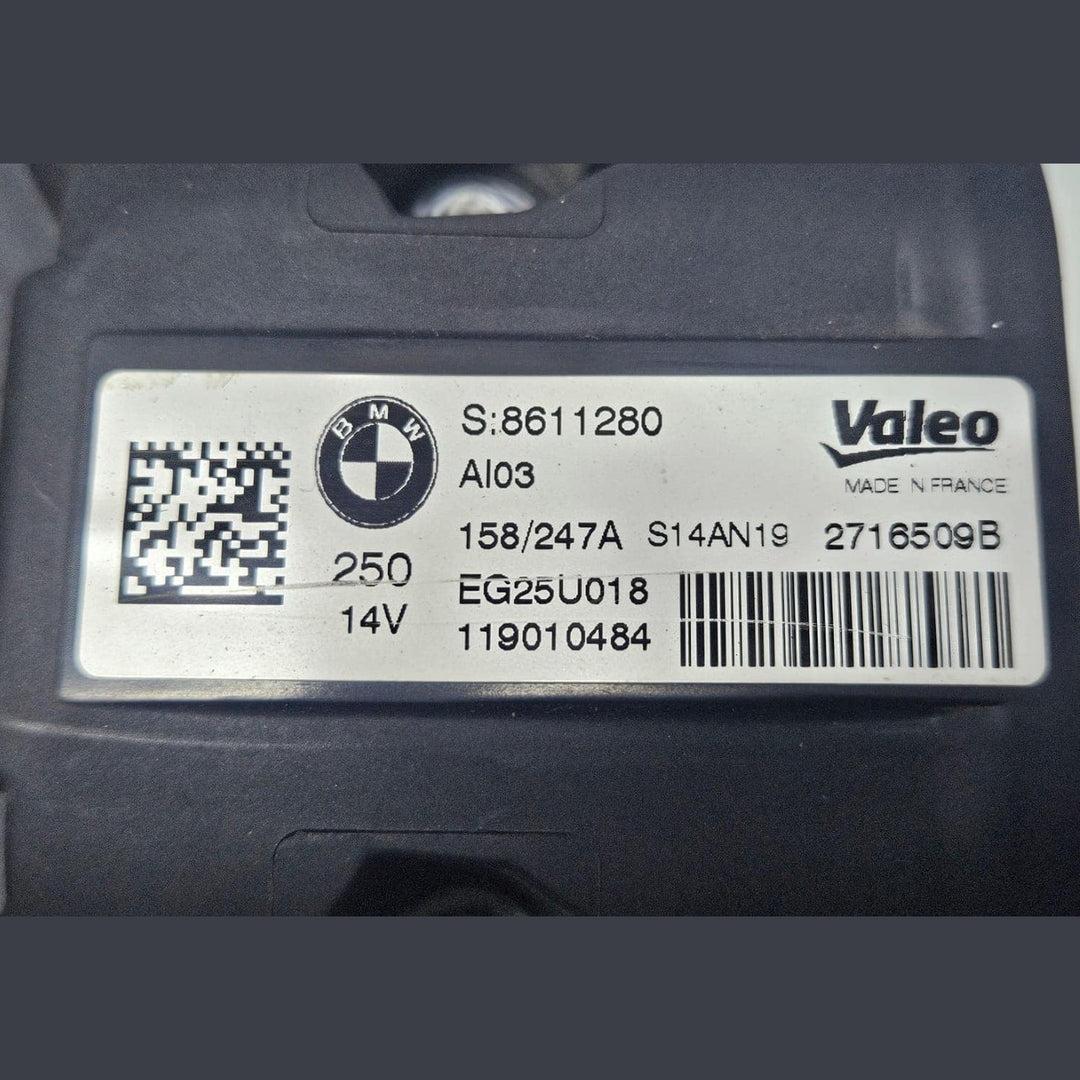 2016-2019 BMW 750i X5, M850i, M550i G14 N63 Engine Alternator Generator 8611280
