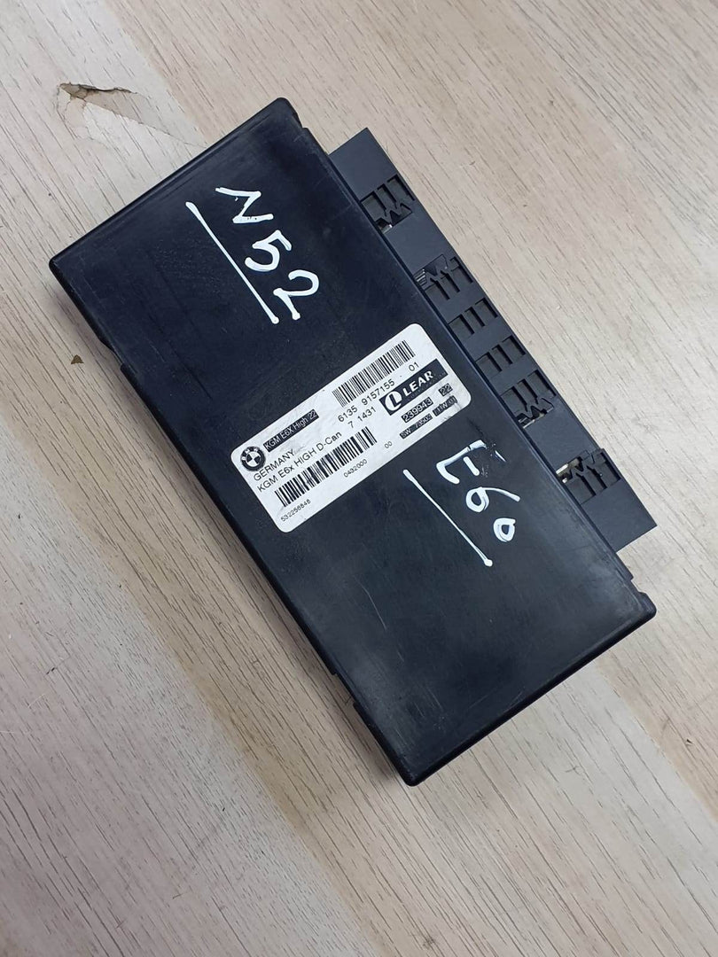 BMW 5 6'es E60 E61 E63 E64 GATEWAY BODY CONTROL MODULE KGM High 22 D-Can 9157155