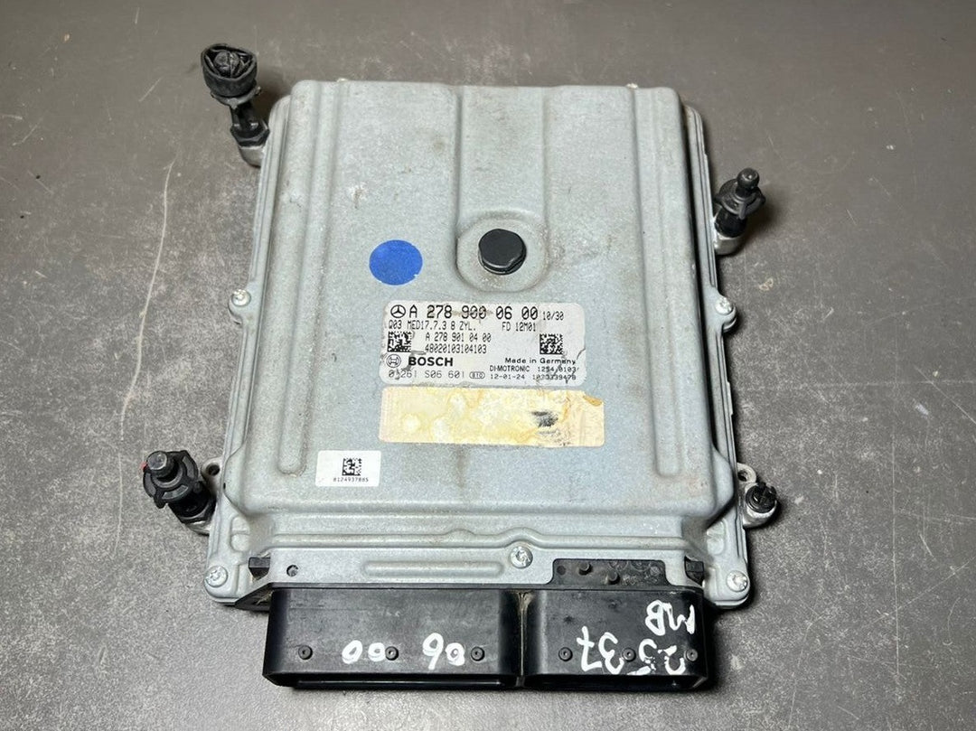 10-18 Mercedes W212 W166 Engine Control Module Unit ECM ECU A278 9000600 OEM