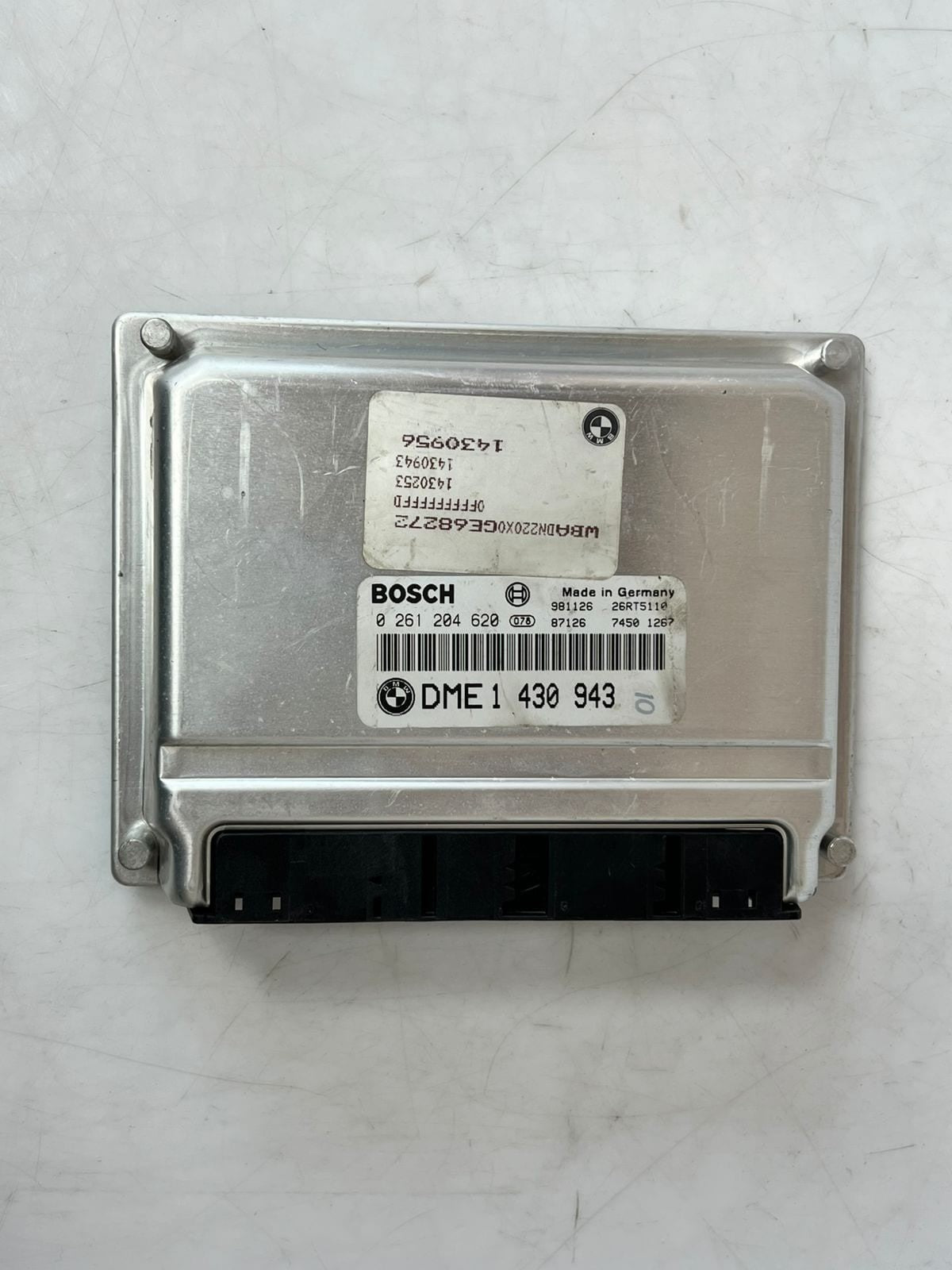 2002 BMW 540i M62 E38/E53/E39 ENGINE CONTROL ECU SET DME 1430943 