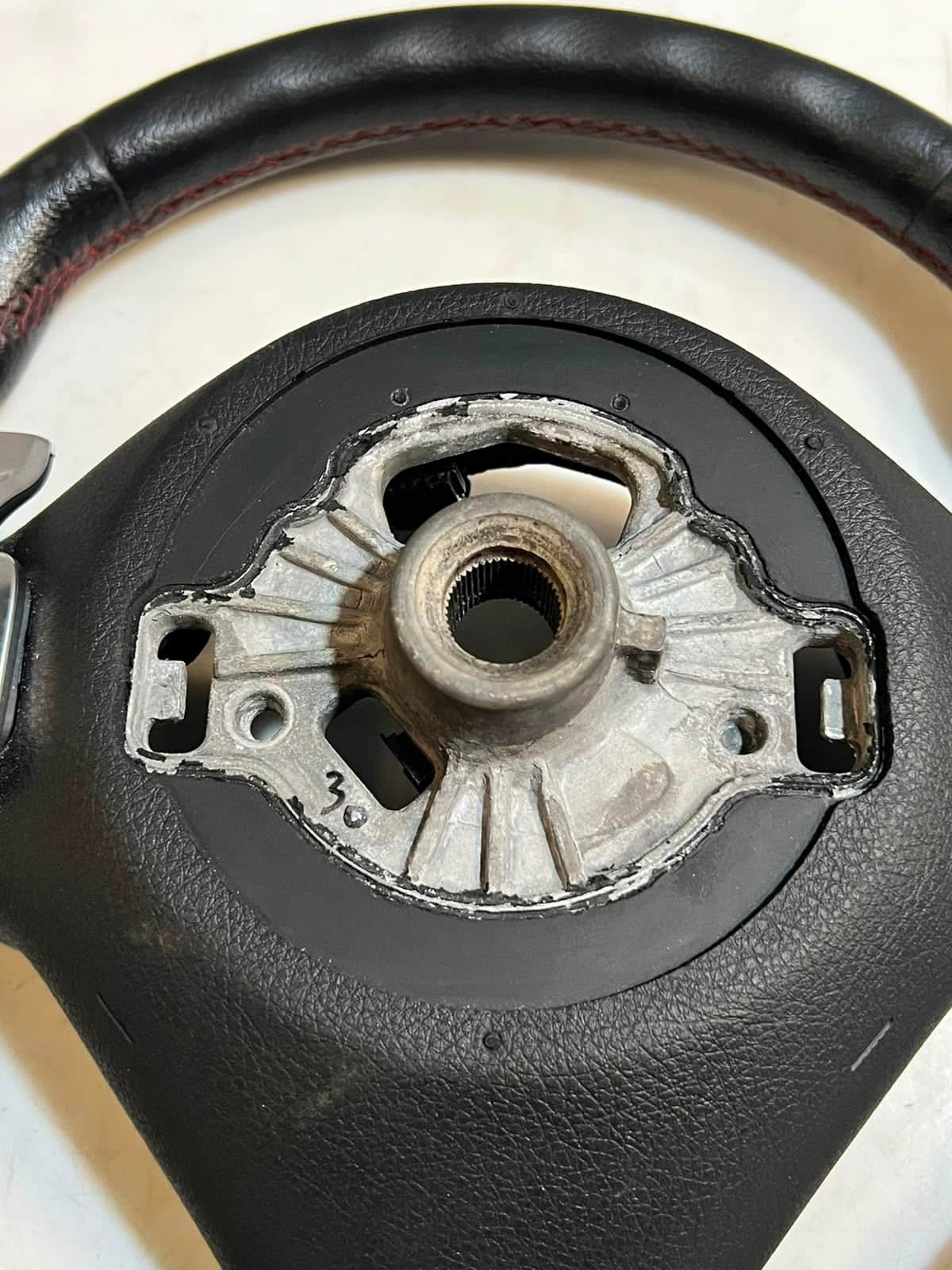 2012-2015 BMW 3SERIES F30 328i Sportline Paddle Shift Steering Wheel 6256318 OEM