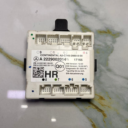 2018 Mercedes-Benz C43 AMG Door Control Module A 2229002014 W205 W222