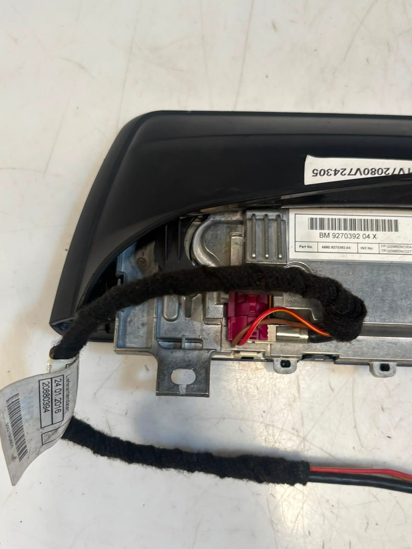 BMW  1' 2' F22 F23 F87 F20 F21 Central Information Display Screen 9270392 OEM