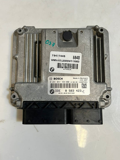 2015 Mini Cooper R60 N47N Engine Control Unit ECU SET DDE+CAS3+2KEYS 8583423
