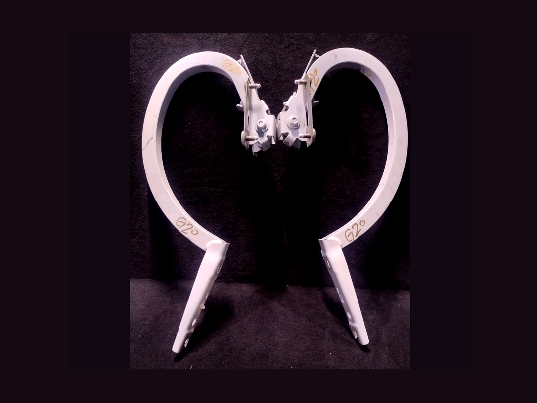BMW 3 SERIES G20 SALOON PAIR OF REAR TAILGATE BOOT HINGES WHITE 7430640 -7430639