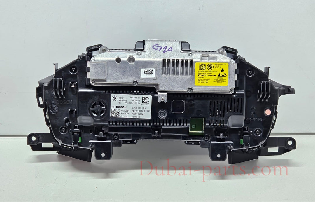 9858603-2019 BMW G20 RHD Speedometer Instrument Cluster OEM