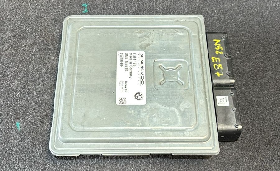 BMW E90 328I 530I X5 Z4 N52 MSV80 08-10  ECU ENGINE CONTROL MODULE UNIT 7581123