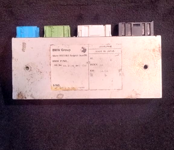 BMW E65 TELEPHONE ADAPTER NAVIGATION CONTROL UNIT MODULE JAPAN - 6941122