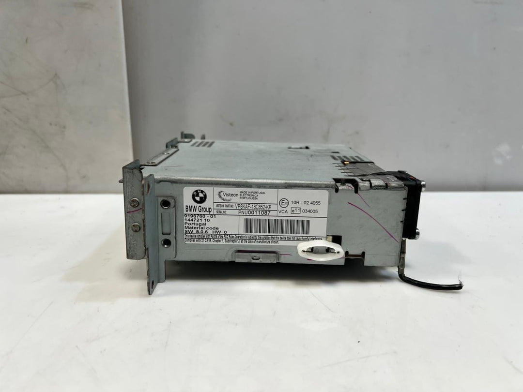 BMW 5 Series E60 E61 LCI Radio CD Player Head Unit With Aux 9196760 OEM