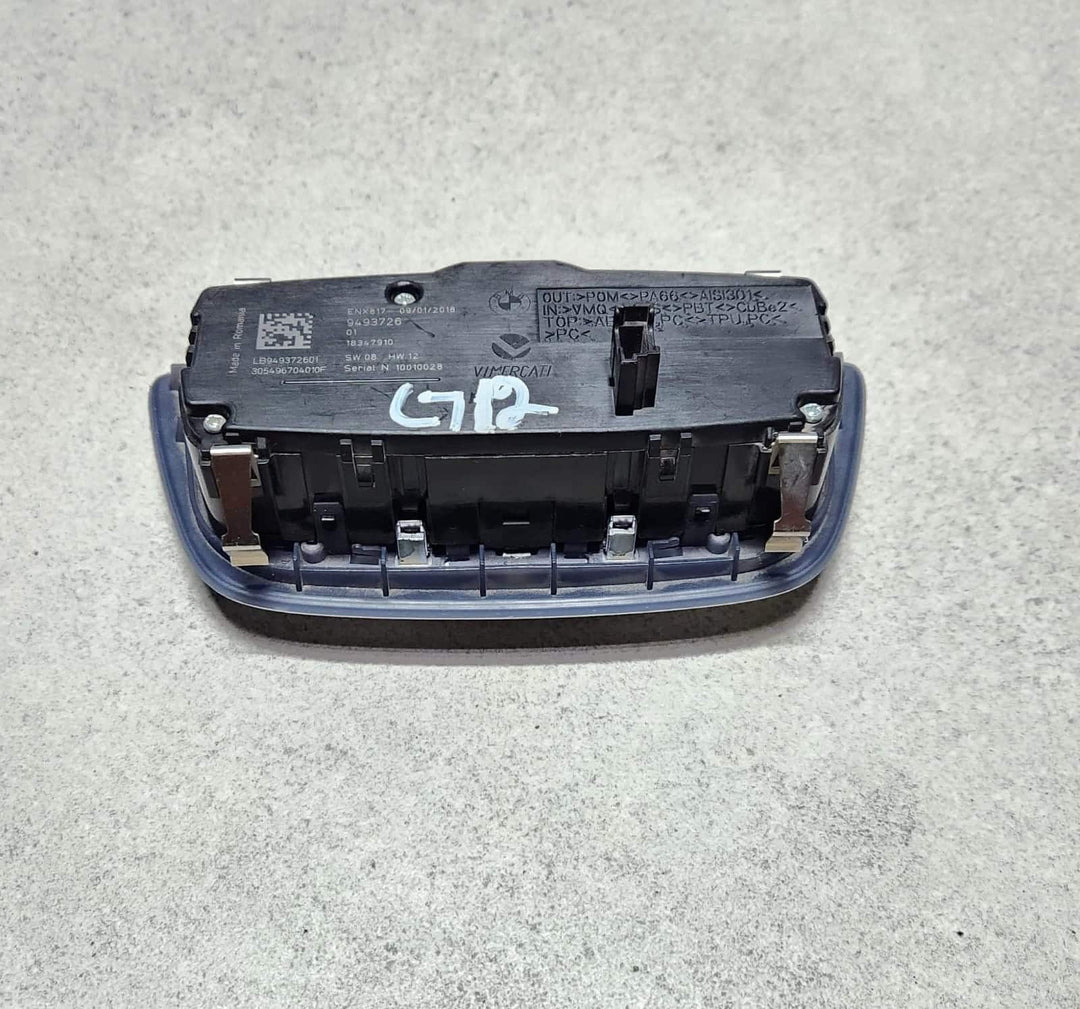 BMW 7 Headlight Control Switch Front Chrome 9493726 7 Series G11 G12 