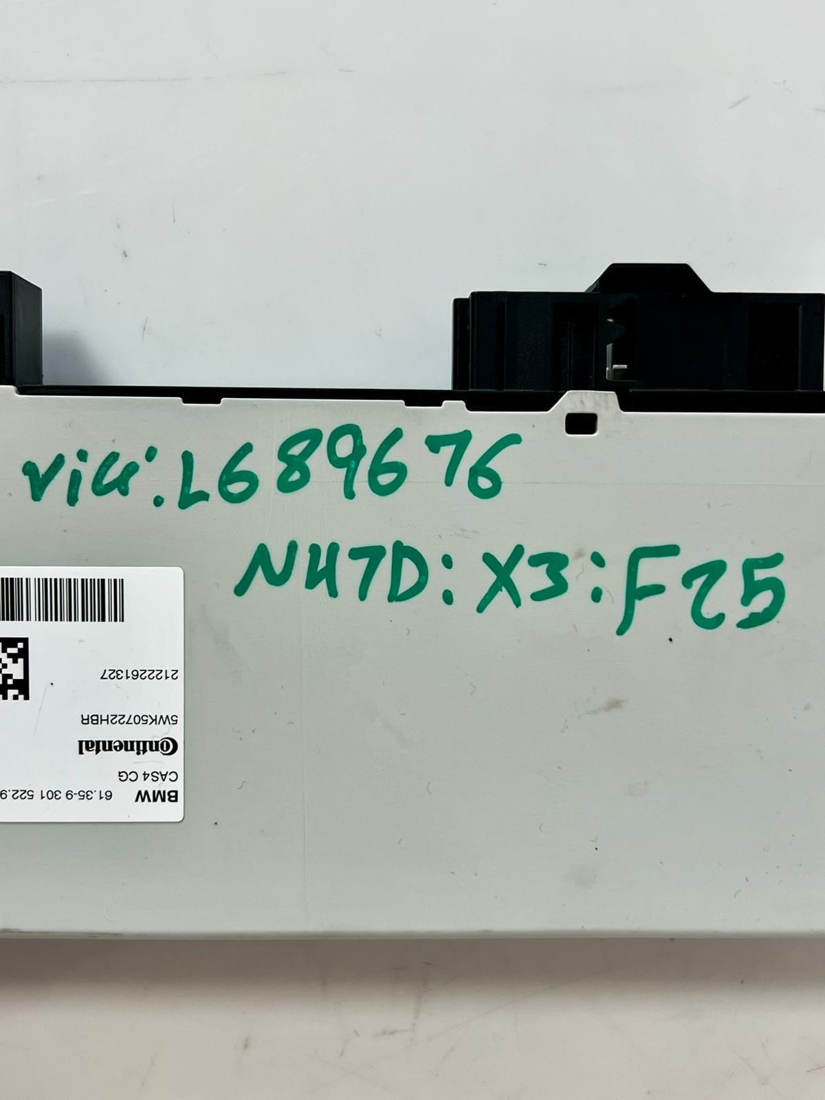 BMW X3 F25 Diesel 2.0dX N47N Engine ECUs Kit DDE 8572418 CAS +1 Key CAS4 Manual