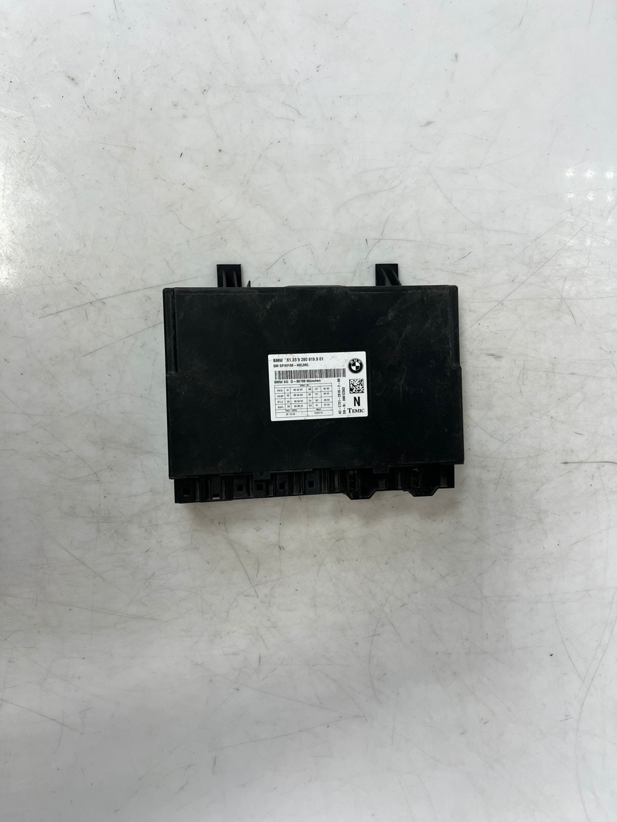 2009-15 BMW 7' 5' 750Li F01 F02 F03 F04 F07 GT Rear Seat Control Module 9280919