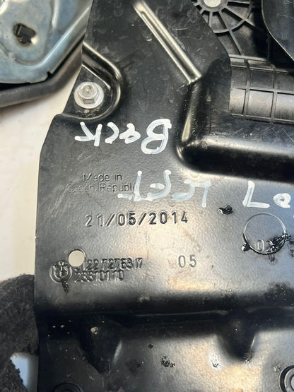2013-2018 BMW 650i 6' F07 Gran Coupe Rear Left Door Lock Actuator 7276321 OEM