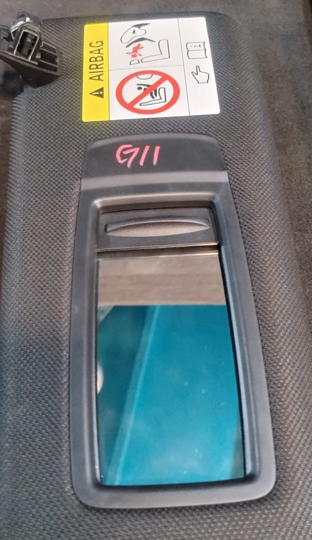 BMW G11 7 SERIES SUN VISOR SET WITH VANITY MIRROR OEM VIN  B314963