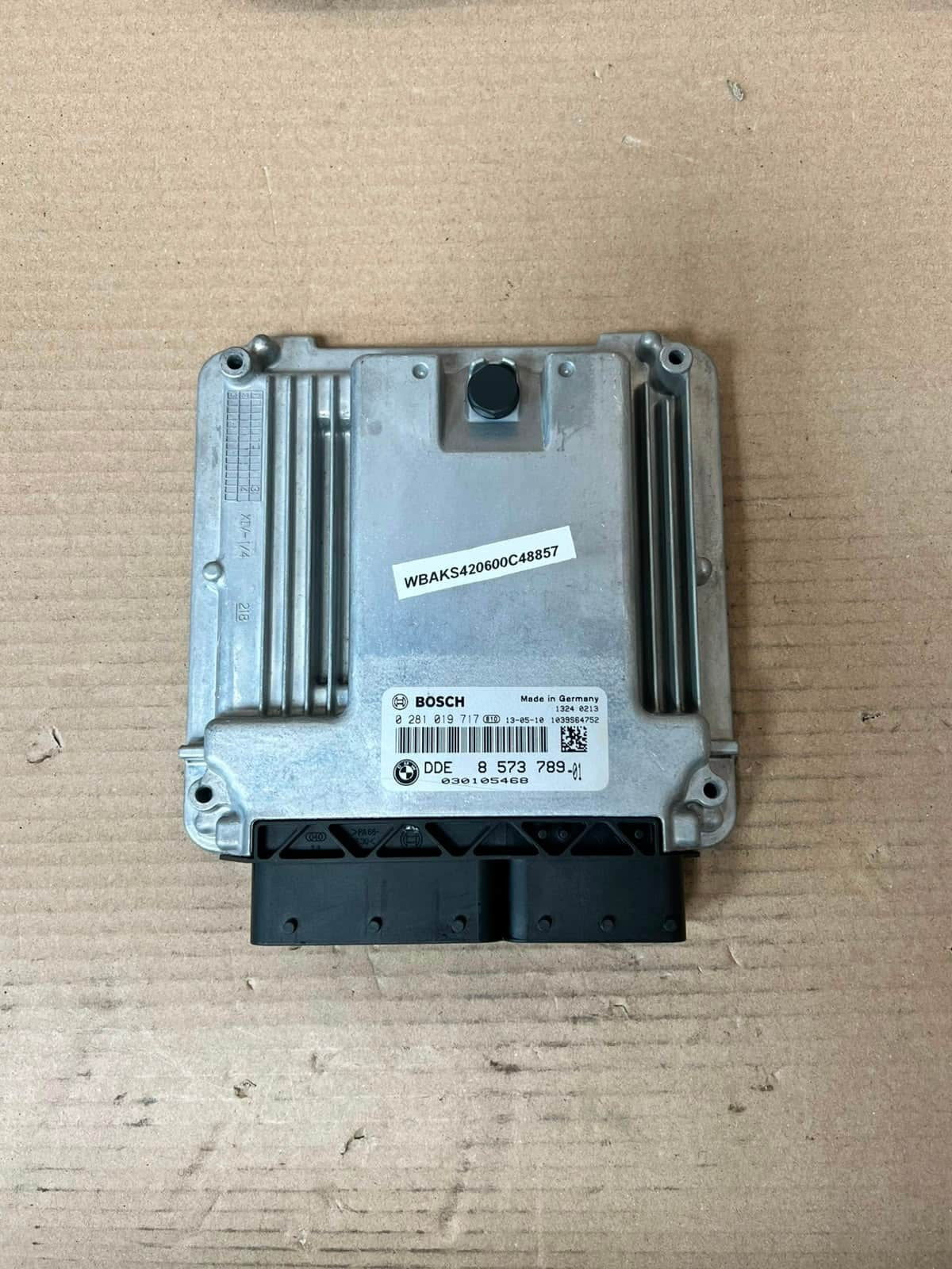 2013 BMW X5 F15 30dX N57N Engine Control Unit ECU SET DDE+BDC+2KEYS 8573789