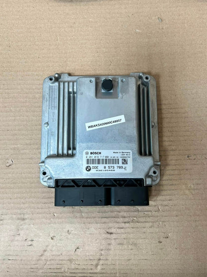 2013 BMW X5 F15 30dX N57N Engine Control Unit ECU SET DDE+BDC+2KEYS 8573789
