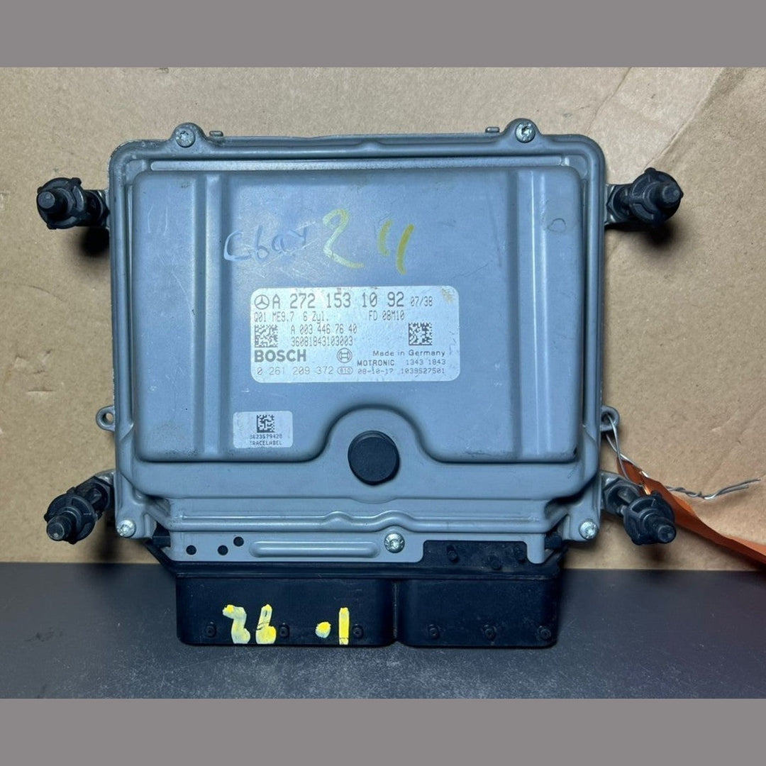 04-09 Mercedes W211 E-Class Engine Control Module Unit ECM ECU A272 1531092 OEM