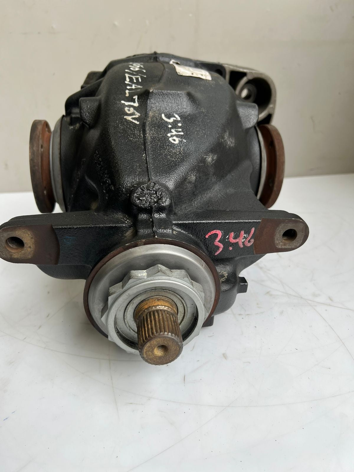 2007-2012 BMW 335i  E90 E92 N55 Rear Differential Axle Carrier 7572056 - 3.46 