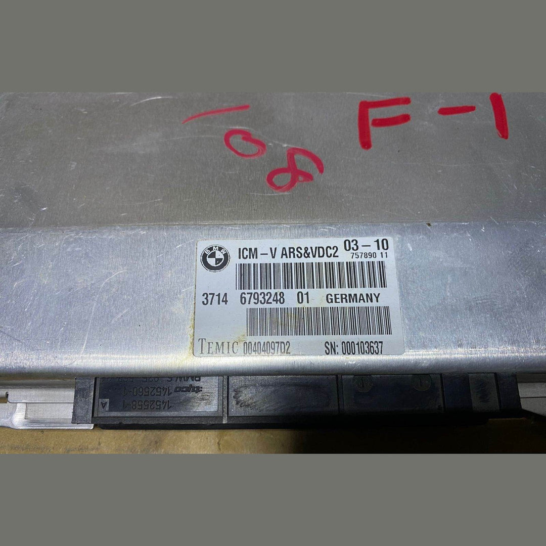 BMW Suspension Control Unit 6793248 F10 F11, 6 Series F12 F13, and 7 Series F01 