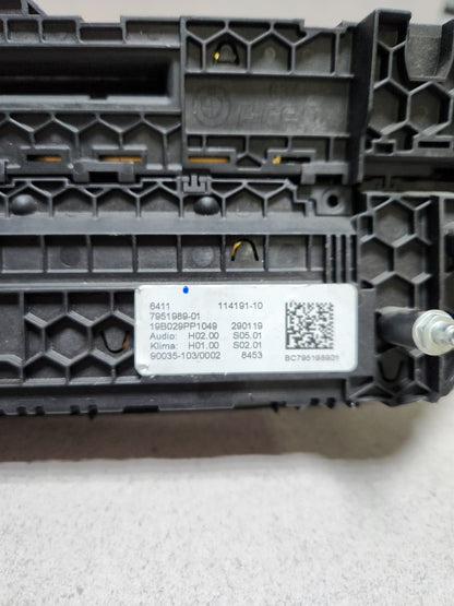2018-2023 BMW X3 Climate Control Unit 7951989