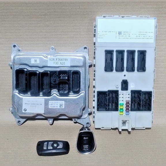 BMW 520i F30 F10 N20 ENGINE CONTROL COMPUTER ECU UNIT KIT DME 8606777