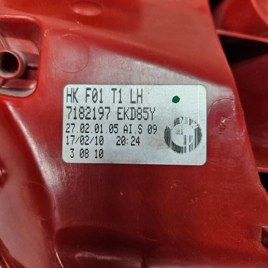 7182197-2010 BMW 7 Series F01 F02 F03 F04 750Li Rear Taillight Left Side OEM