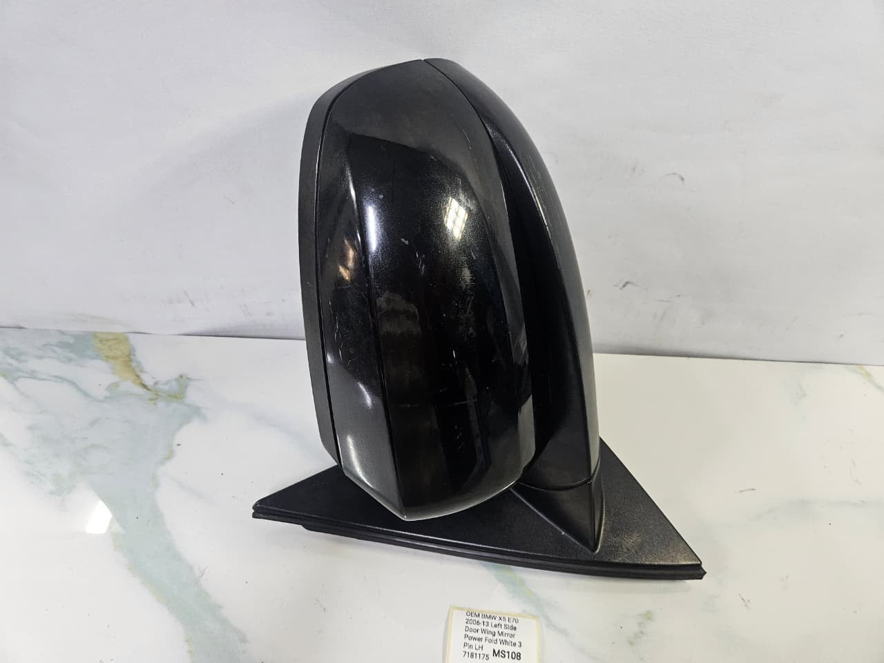 OEM BMW X5 E70 2006-13 Left Side Door Wing Mirror 3 Pin LH 7181175 RHD