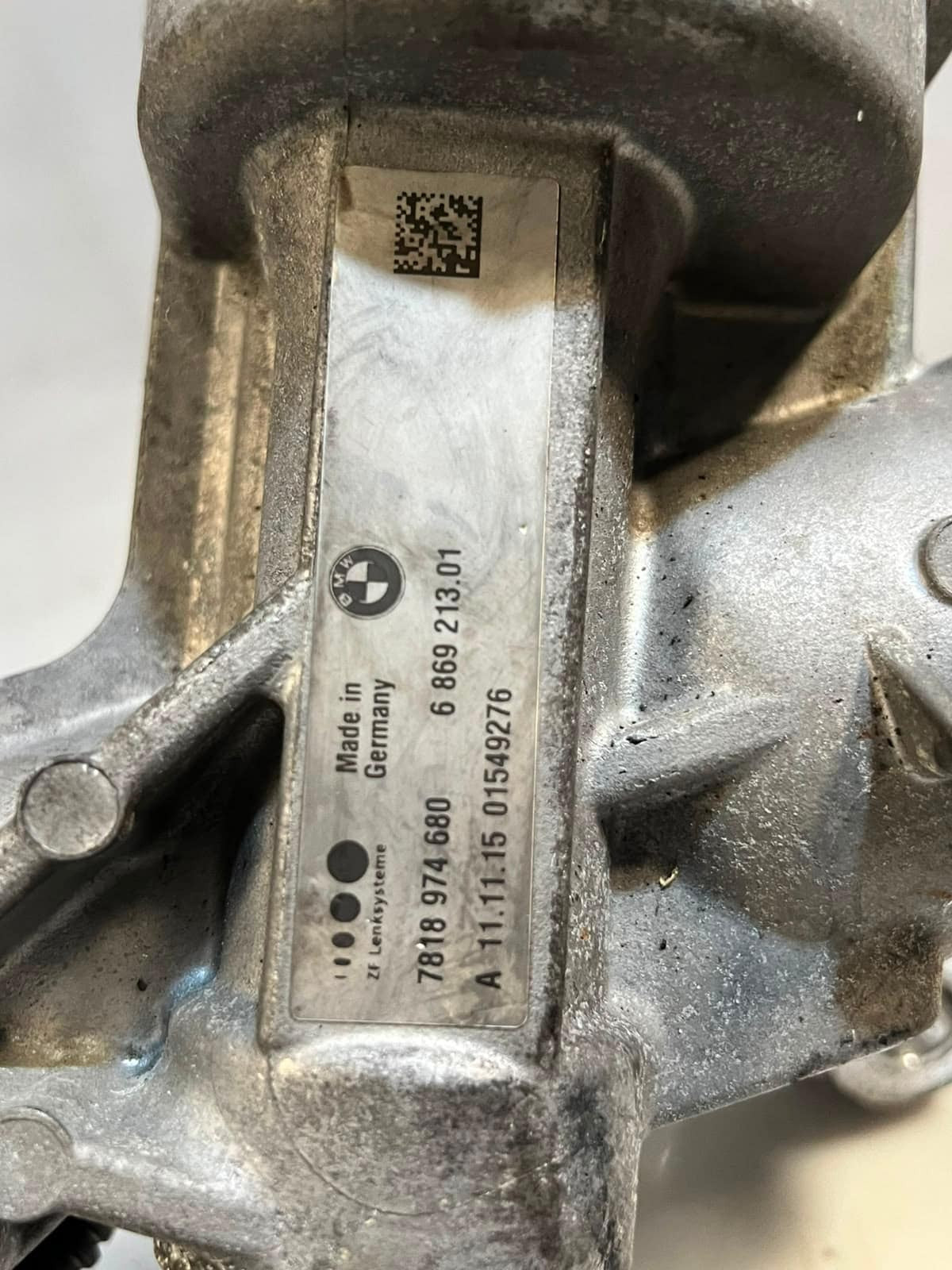 2014-2016 BMW 528i F10 Power Steering Rack 6869213 RHD