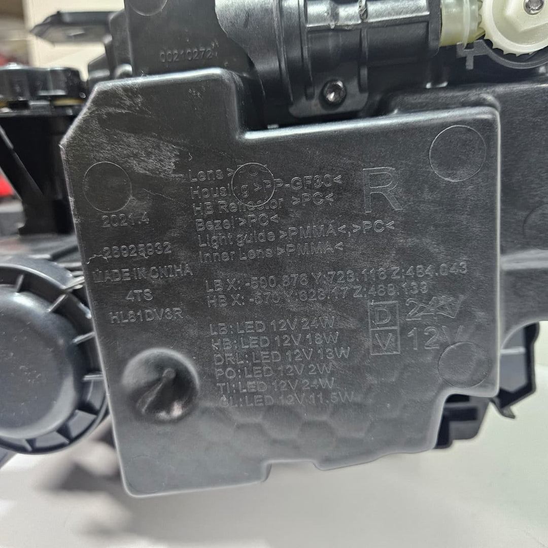 2018-2024 Audi Q2 Led Headlight Left Side 81D941033