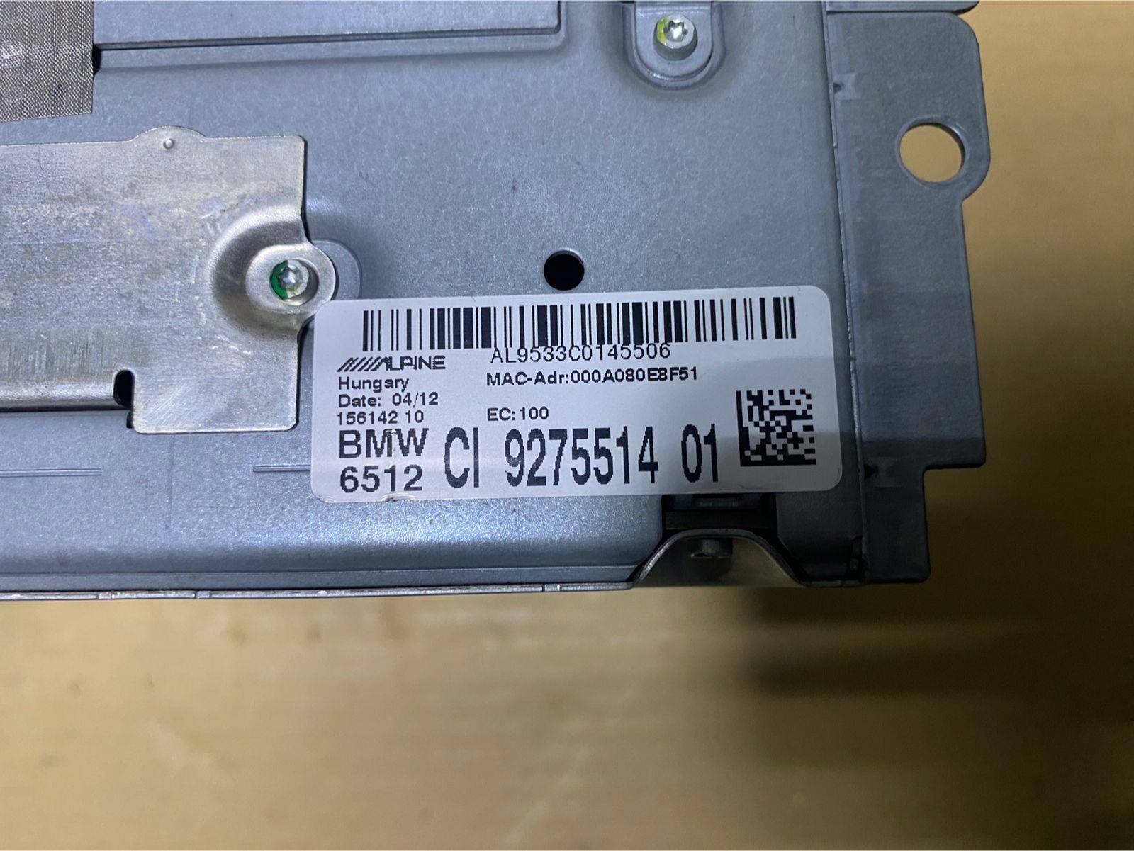 BMW GPS CIC Satnav Computer Car Infotainment 9275514