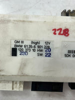 Load image into Gallery viewer, 2001 BMW 740i E39 and E38 GM3 HIGH 12V Body Control Module 6901228 OEM