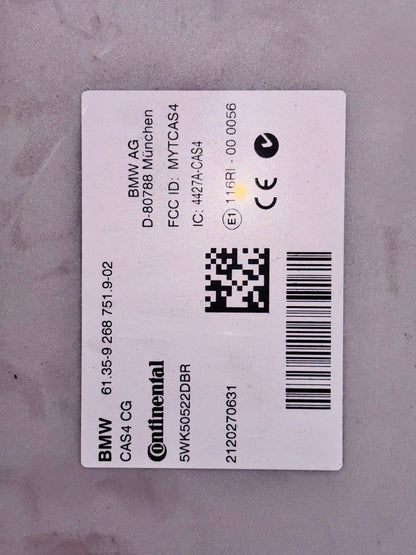 ECU set N57 730D 3.0 automatic 2012 F02  8516753 CAS KEY ECM DIESEL LHD