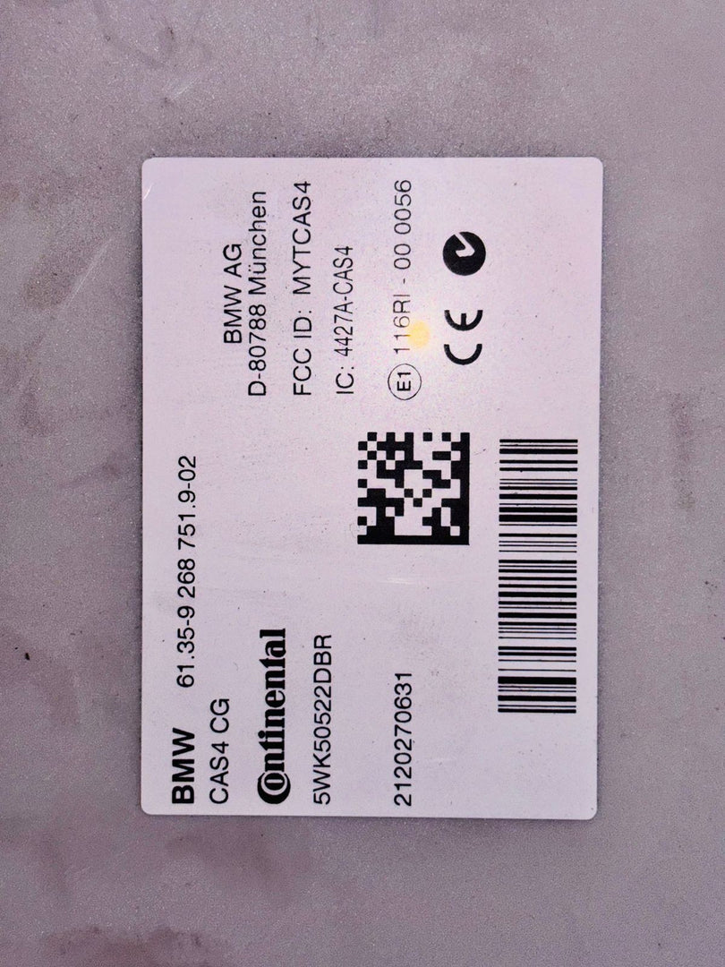 ECU set N57 730D 3.0 automatic 2012 F02  8516753 CAS KEY ECM DIESEL LHD