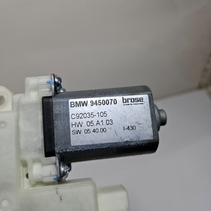 2019-2025 BMW X5 G05 X7 G07. Door Window Motor 9450070 Front Right