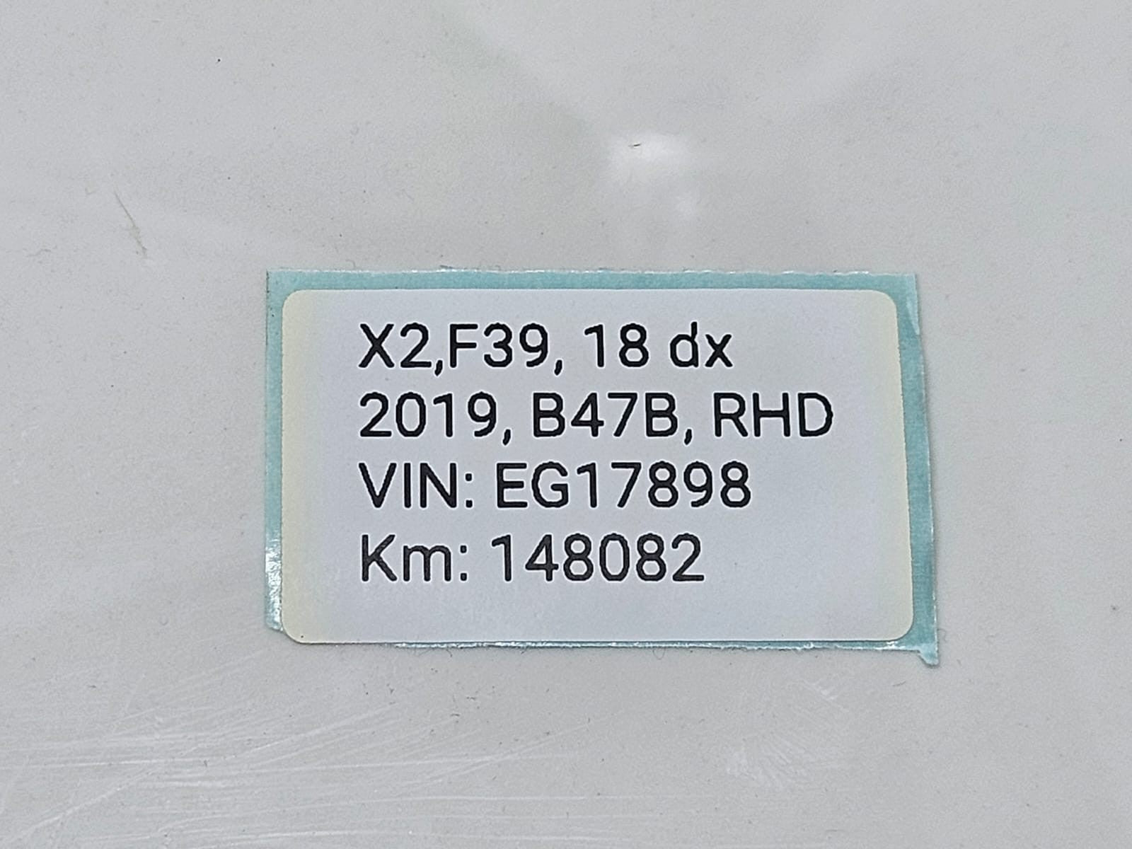 9437958-2019 BMW X2 F39 RHD Audio DVD Head Unit OEM